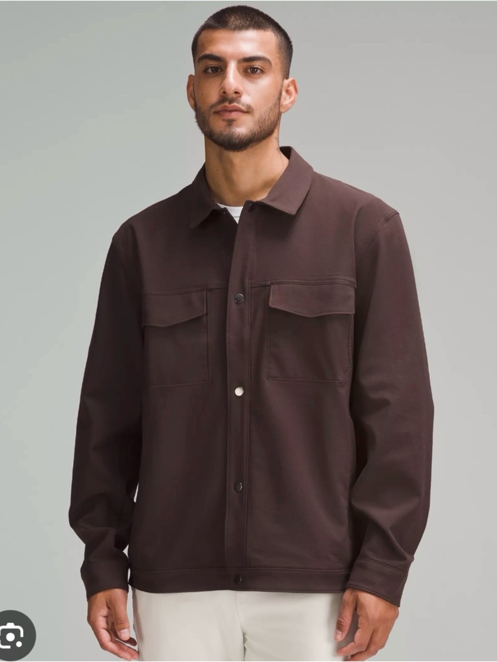 Lululemon Twill Utility Jacket Brown